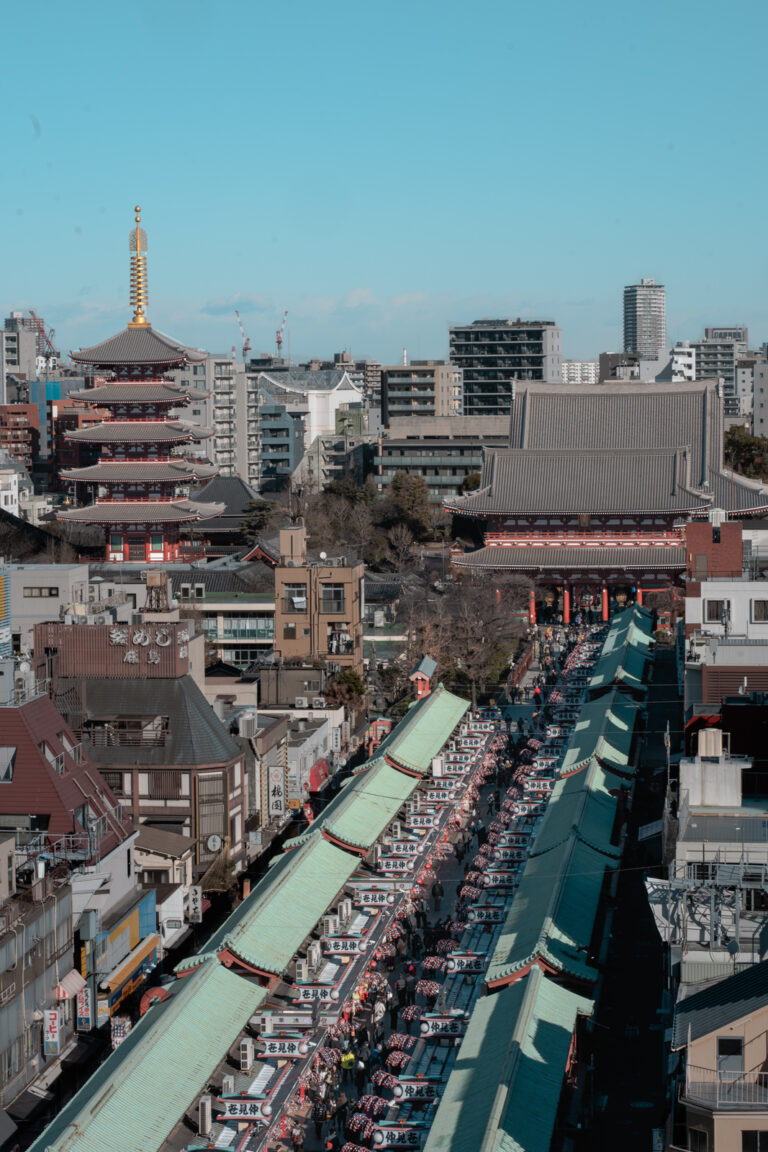 Senso-ji and it's commercial street