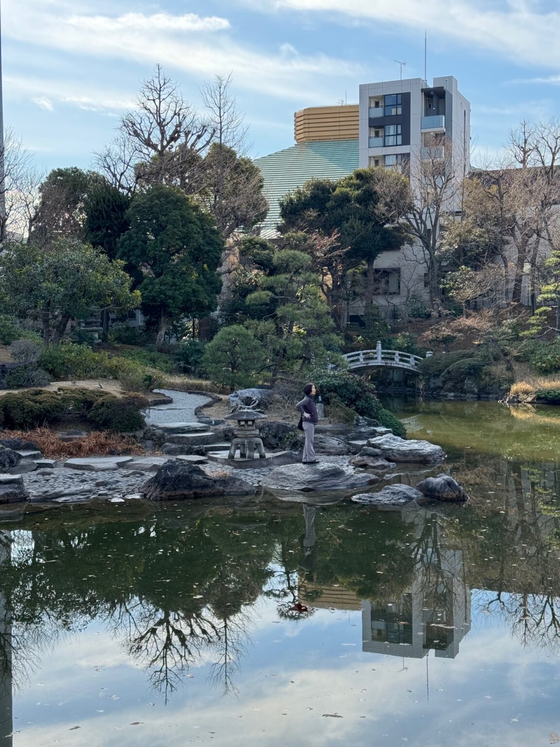 Garden close from Ryogoku