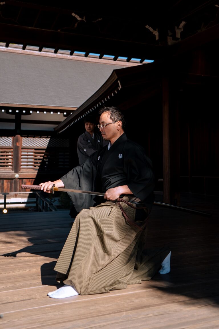 Iaido demonstration at Yasukuni Jinja