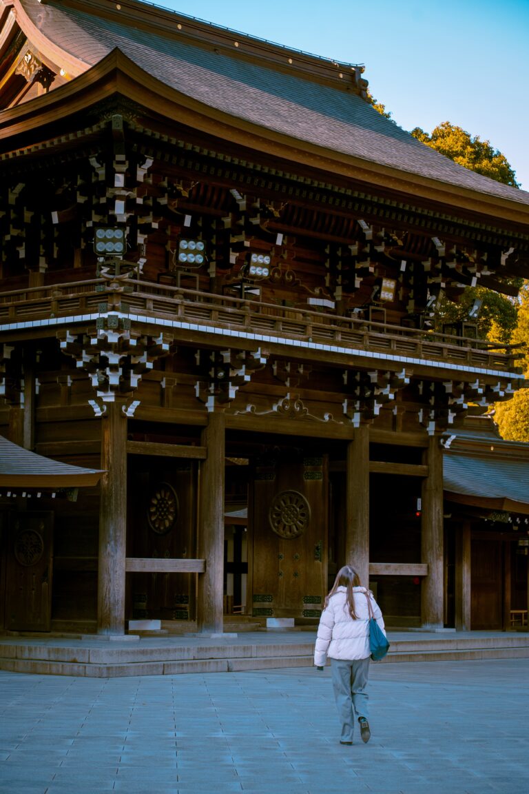 A morning at Meiji Jingu in Tokyo.
