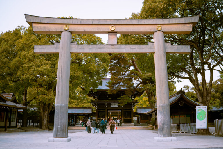 One of the entrance of Meiji Jingu in Tokyo