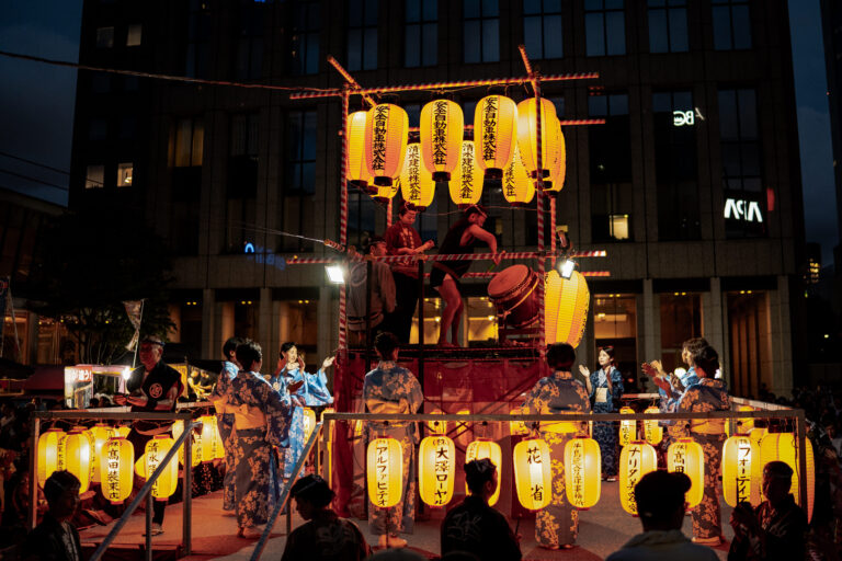 Bon Odori of Hie Shrine in June
