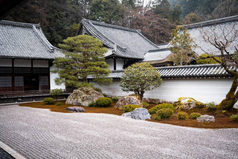 Le jardin sec du temple Kennin-Ji