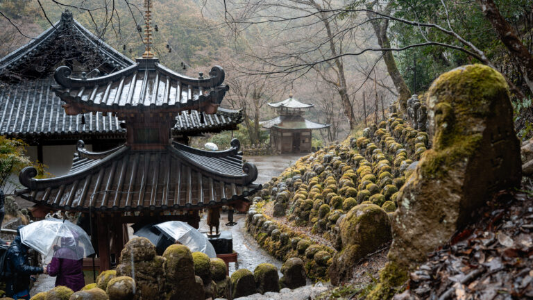 Temple Otagi Nenbutsuji à Kyoto