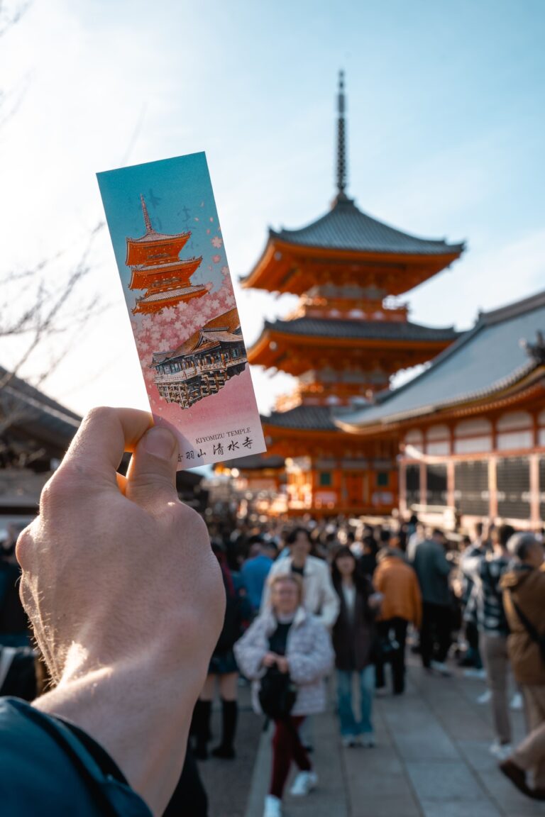 Ticket d'entrée du temple Kiyomizu-dera