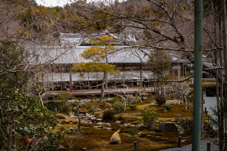Le salon de thé de Ryoan-Ji